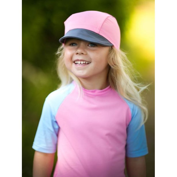 Unuo, Dětská kšiltovka s UV ochranou 50+, Růžová