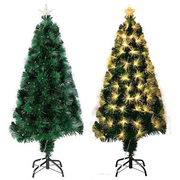 HOMESTYLING Vánoční stromeček s LED osvětlením 60 cm KO-AFB000400