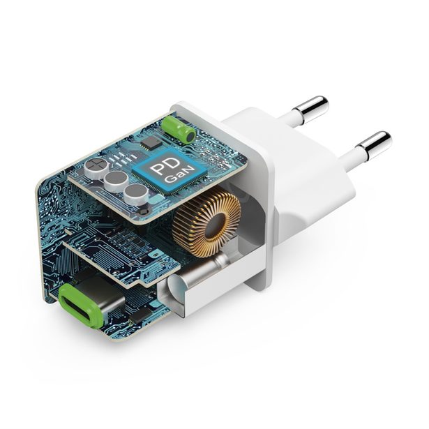 Hama rychlá USB nabíječka, USB-C PD/QC 45 W, super-mini