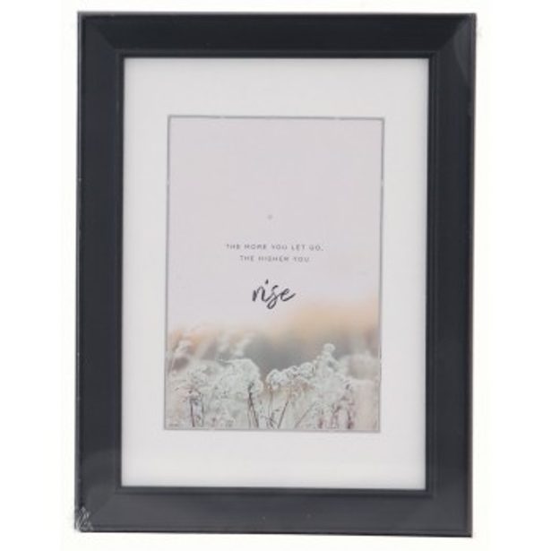 Hama rámeček dřevěný RISE, černá, 13x18 cm