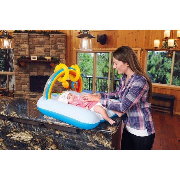 Nafukovací přebalovací podložka, 81cm x 63cm 46cm