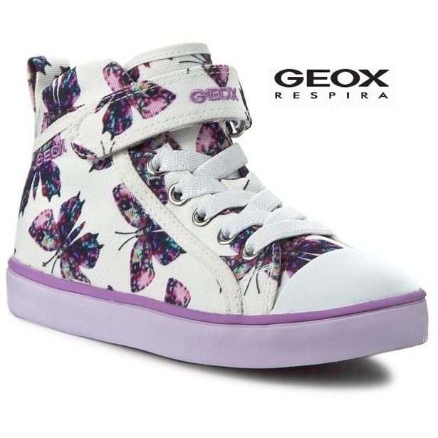 Detská obuv GEOX JR CIAK GIRL WHITE