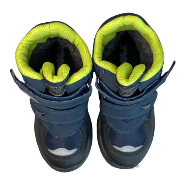 Chlapecké zimní boty s membránou IMAC - Blue/Green