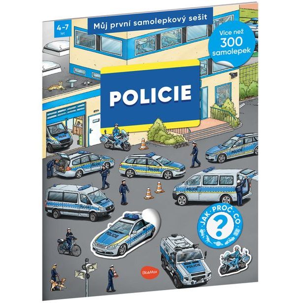 Můj první samolepkový sešit – POLICIE