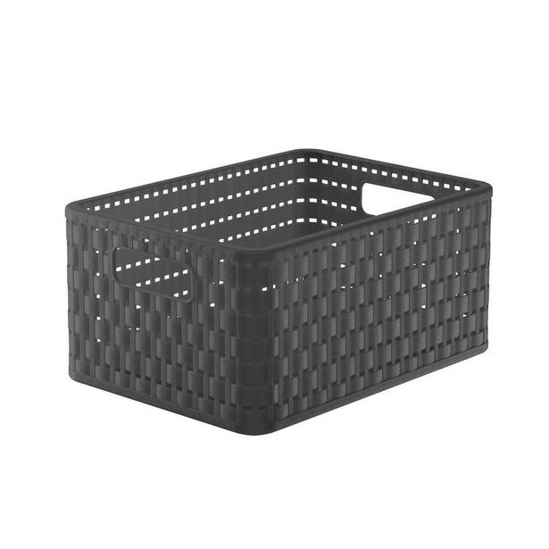 koš-box 11,0l antracit COUNTRY A5+, 32,8x23,8x16, plast