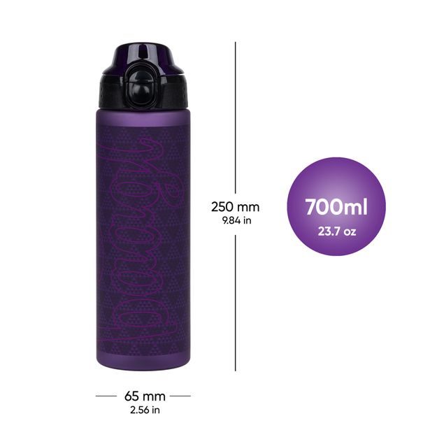 BAAGL Tritanová láhev na pití Plum, 700 ml