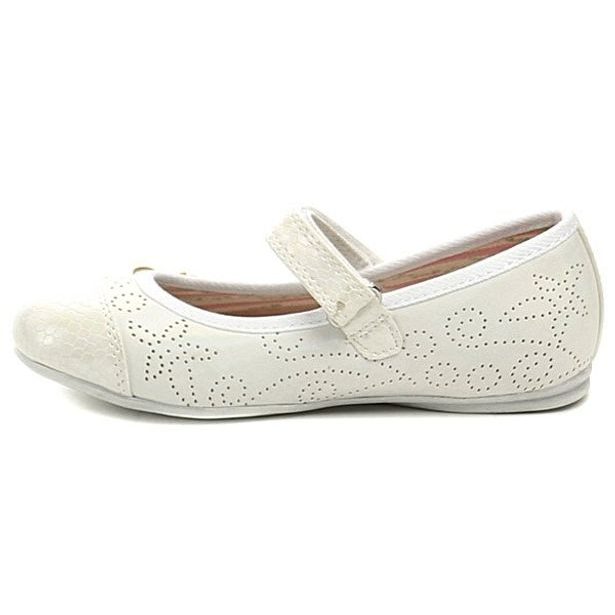 Peddy dívčí baleríny PY-618-33-01 bílá