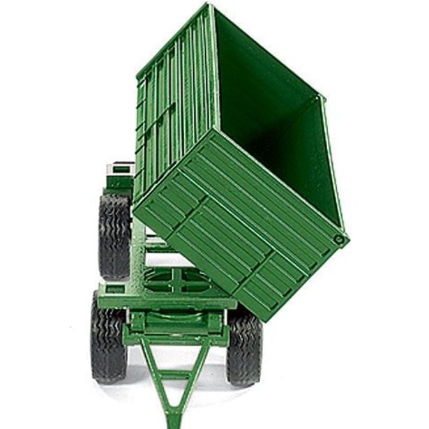 SIKU Farmer - traktor John Deere s vlekem, 1:50