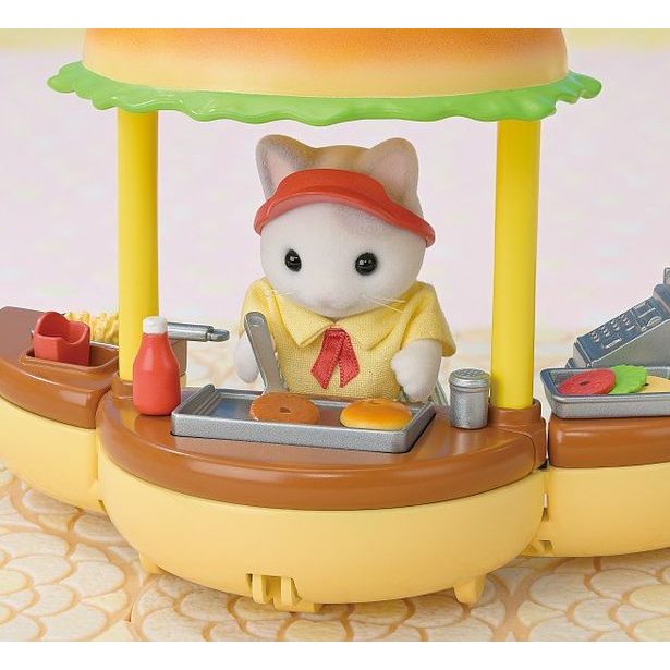 Sylvanian family Pojízdný stánek s hamburgery