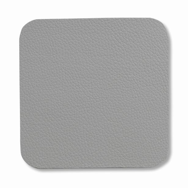 KELA Podtácek KIMARA sada 4ks koženka šedá KL-12091