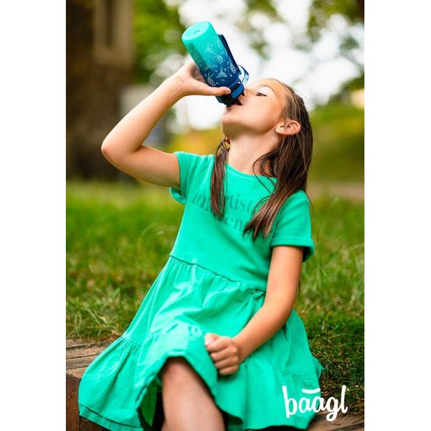 BAAGL Tritanová láhev na pití Gradient Motýl 350 ml