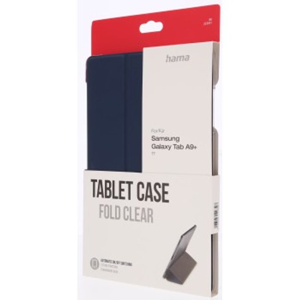 Hama Fold Clear, pouzdro pro Samsung Galaxy Tab A9+ 11", tmavomodré