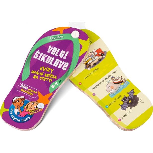 VELCÍ ŠIKULOVÉ, 6-7 let – Kvízy na cesty Baagl