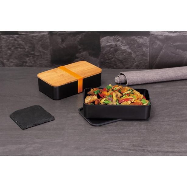 BERLINGERHAUS Svačinový box s bambusovým víkem dvoupatrový BH-7206