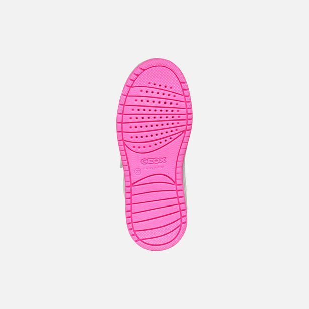 Bílé dívčí tenisky Geox Washiba