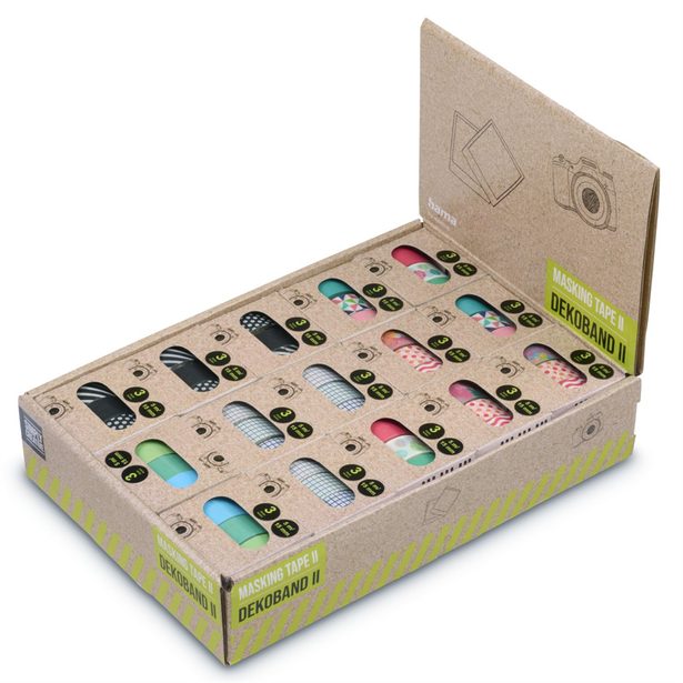 Hama lepící pásky pro kreativní tvorbu II, různé motivy, balení 15 setů (cena je uvedena za 1 set)