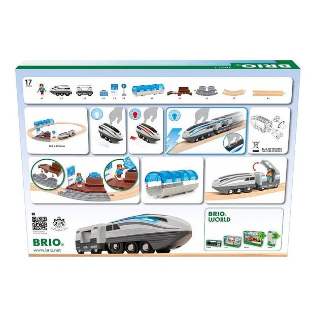 BRIO Vlaková sada s turbo vlakem