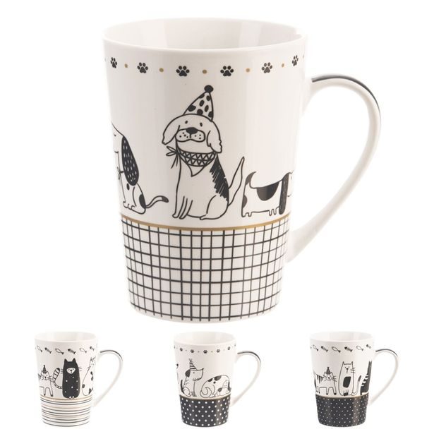 Hrnek kočky a psi 0,55 l