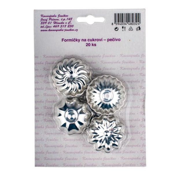 Nezařazeno FORMIČKA SADA KOŠÍČKŮ A BÁBOVIČEK 20 KS, POCÍN.PLE_hamashop