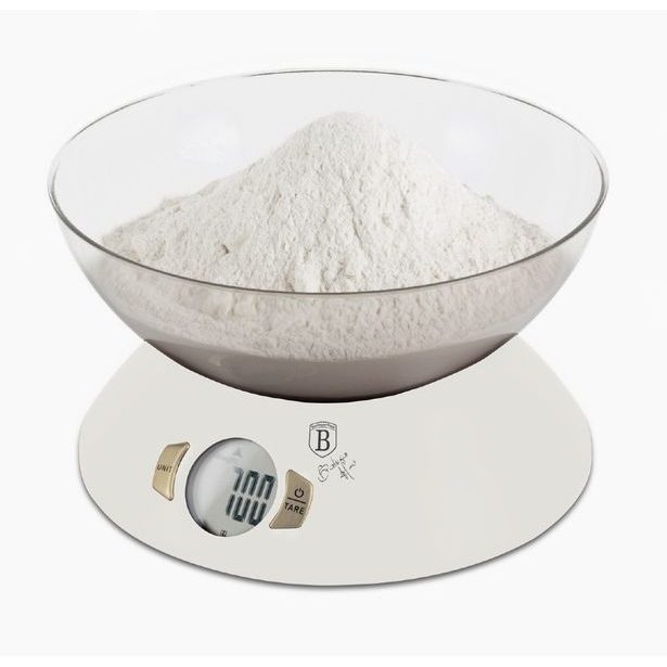 BERLINGERHAUS Váha kuchyňská digitální 5 kg s miskou Sahara Collection BH-9617