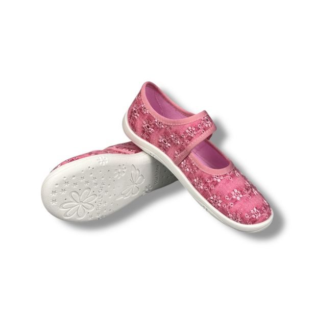 Dívčí BIO bačkory Richter - Růžové