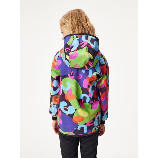 Unuo, Dětská softshellová bunda s fleecem Basic, Barevný svět