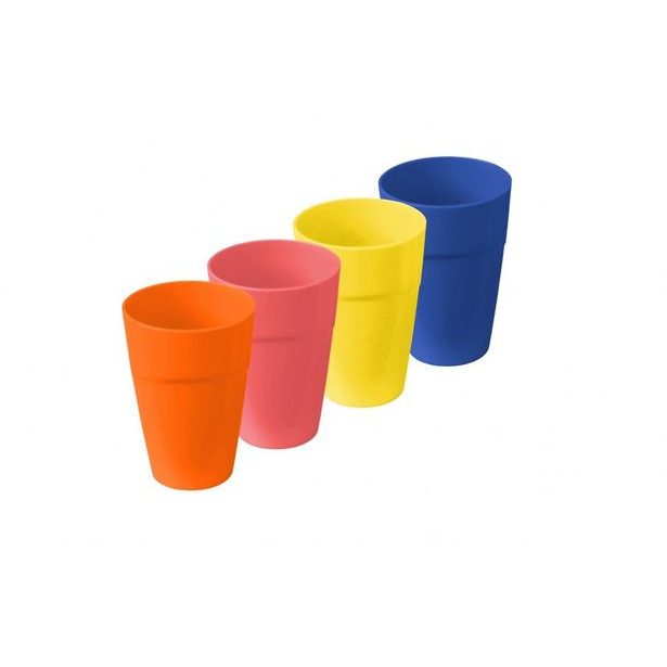 kelímek 0,25l, MIX barev, plast