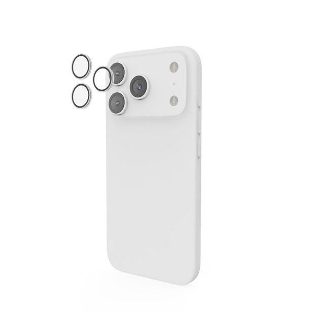 Hama Lens Protect, ochrana fotoaparátu pro Apple iPhone 17 Pro/17 Pro Max, 3 individuální skla
