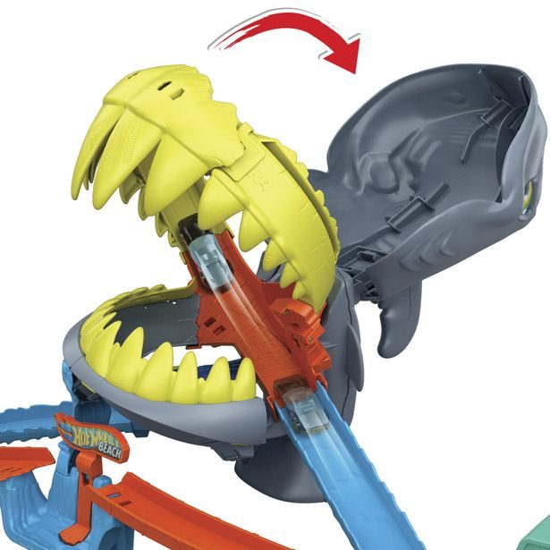Hot Wheels CITY SHARK CHOMP BEACH