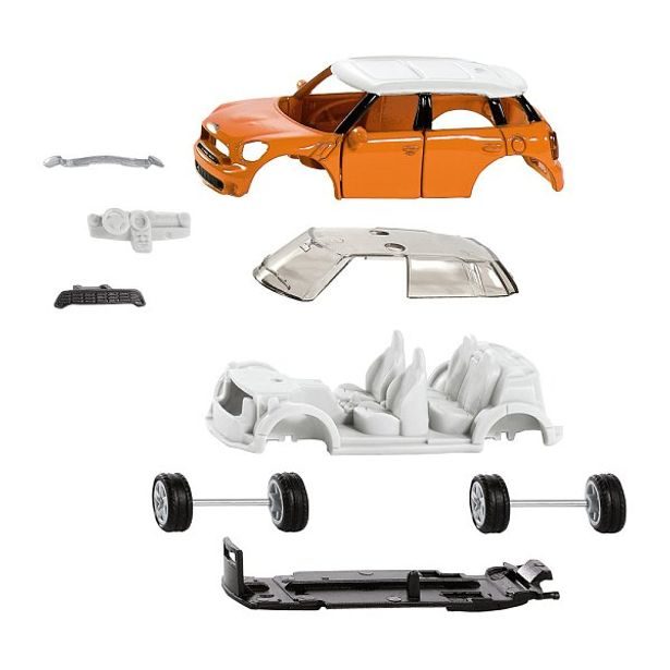 SIKU Style my SIKU - skládací model MINI Countryman s nálepkami