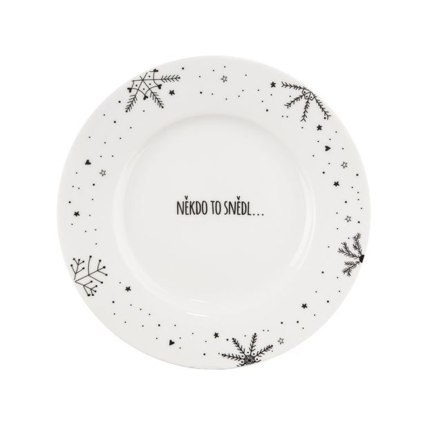 Dezertní talíř VLOČKA pr. 20 cm