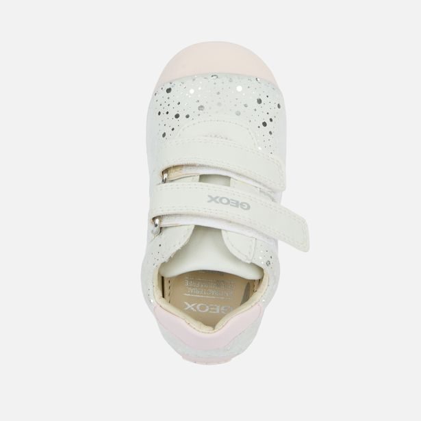 Bílé dívčí tenisky Geox Tutim