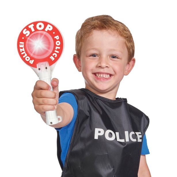 Policejní terč 25 cm, na baterie