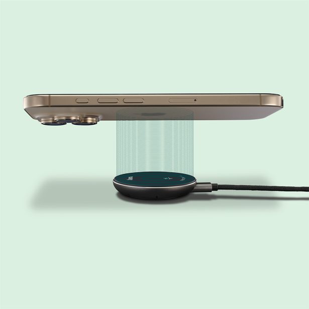 Hama bezdrátová nabíječka Qi2 15 W, magnetická, samostatný kabel 1 m