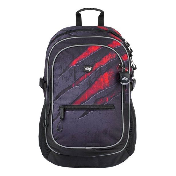 BAAGL SET 3 Core Láva: batoh, penál, sáček Baagl