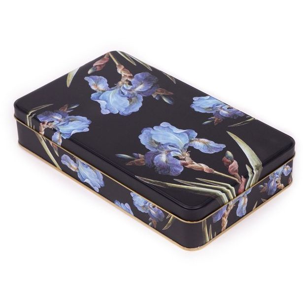 Plechová dóza Kosatec - Kateřina Winterová collection