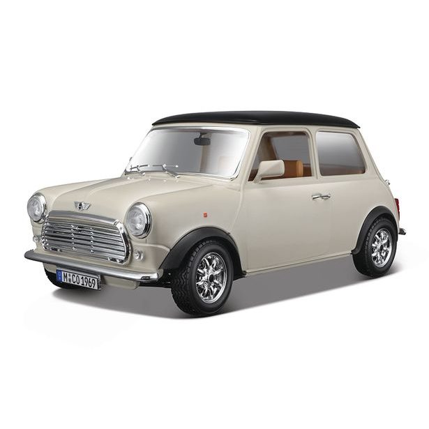 Bburago 1:18 Mini Cooper (1969) Beige