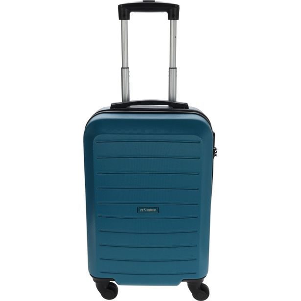 PROWORLD Sada plastových cestovních kufrů 3 ks 50 / 60 / 70 cm petrolejová KO-FB5000460