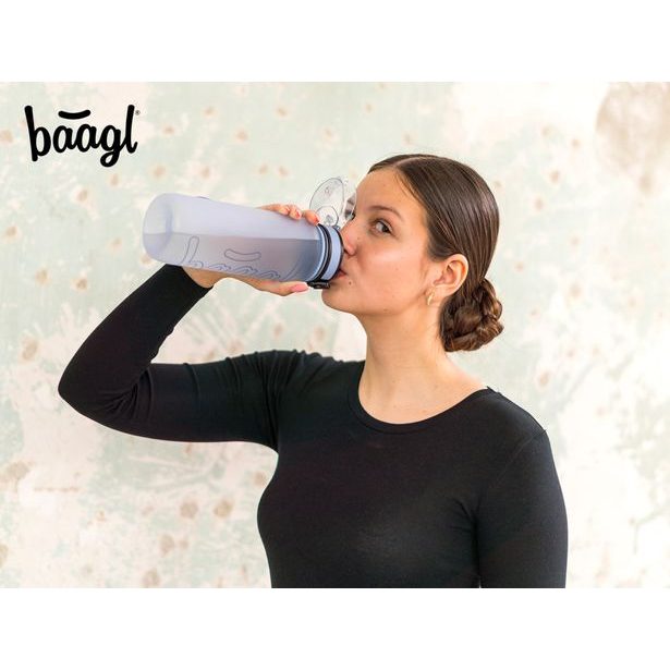 BAAGL Tritanová láhev na pití Dust Blue, 800 ml