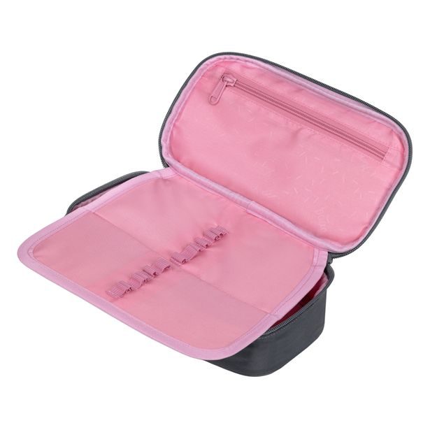 BAAGL Školní penál etue Logo růžový GRS