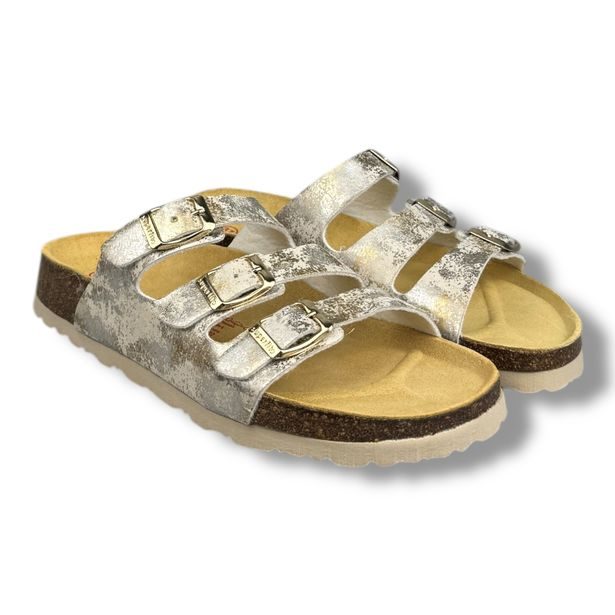 Dívčí pantofle Superfit 1-800113-9710 - Gold/Mehrfarbig