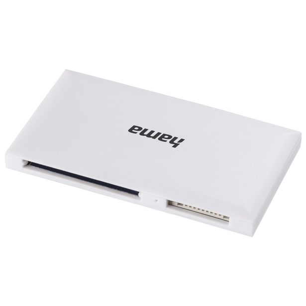 Hama USB 3.0 multi čtečka karet SD/micro SD, CF, MS, bílá