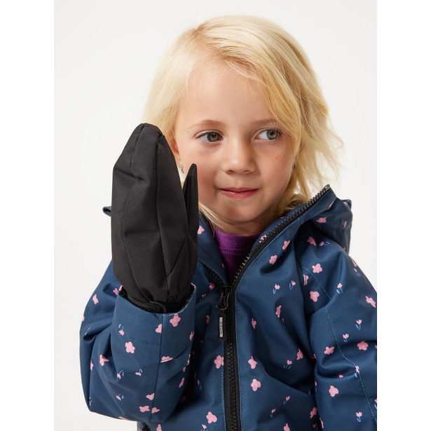 Unuo Dětské zimní rukavice Polar, Černá