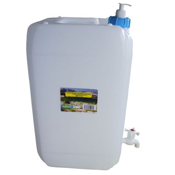 kanystr 30l s kohoutem+dávkovačem