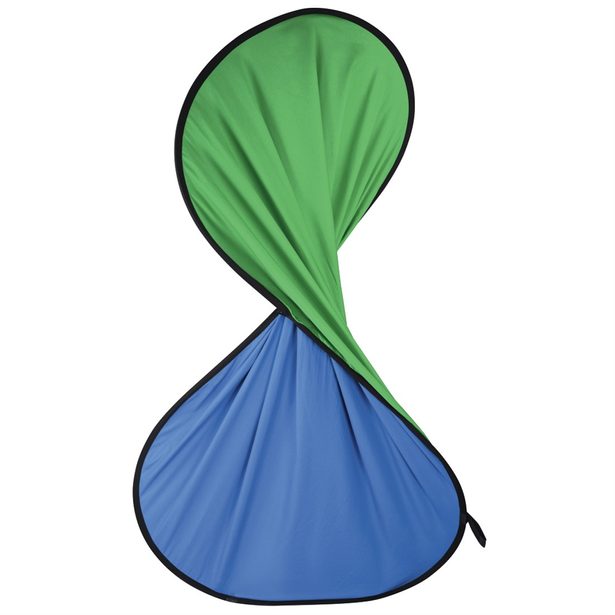 Hama skladací pozadí 2v1, zelené/modré, 150 x 200 cm