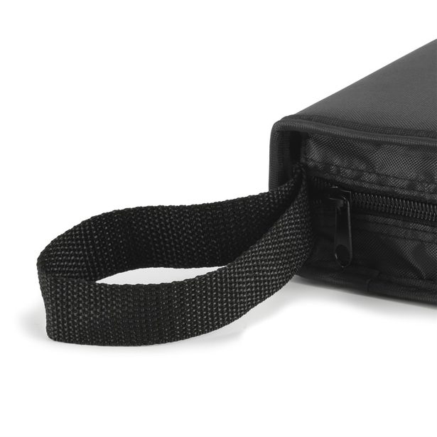 Hama Wallet 64, pouzdro pro 64 CD/DVD/Blu-ray disků, nylonové, černé