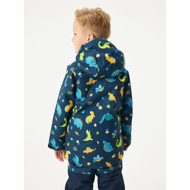 Unuo Dětská zimní bunda Polar, Dinosauři