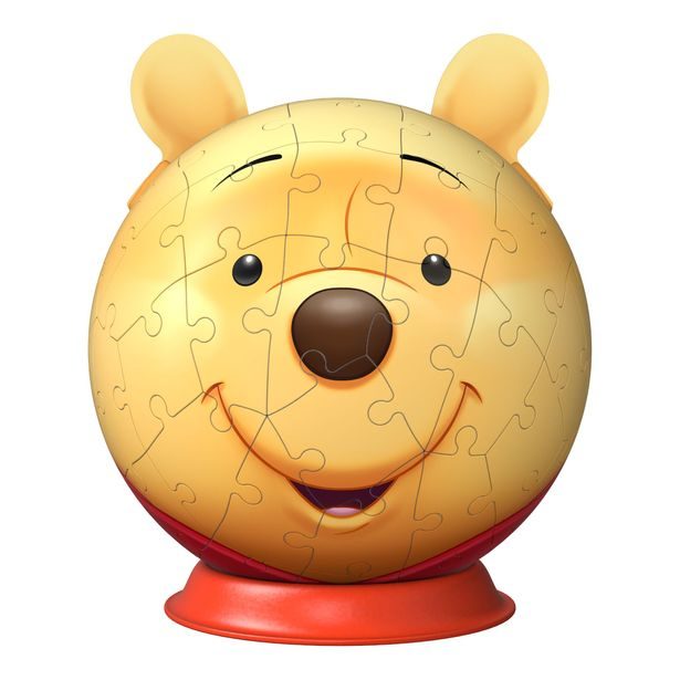 Puzzle ball s ušima Medvídek Pú