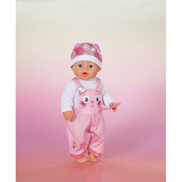 BABY born Overal s čepičkou, 43 cm