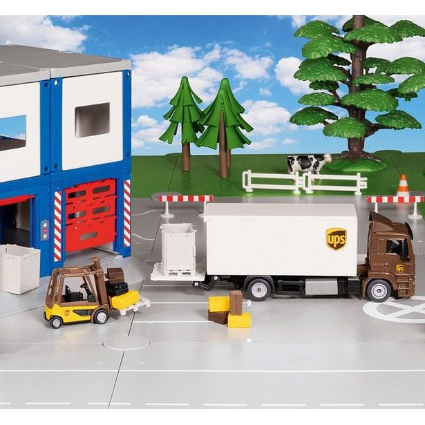 SIKU Super - MAN se zvedací zadní plošinou